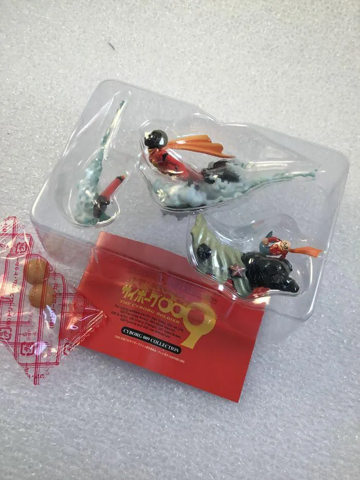 CYBORG 009 - Soldier Vignette - 007 Pyunma & Great Britain Mini Figure
