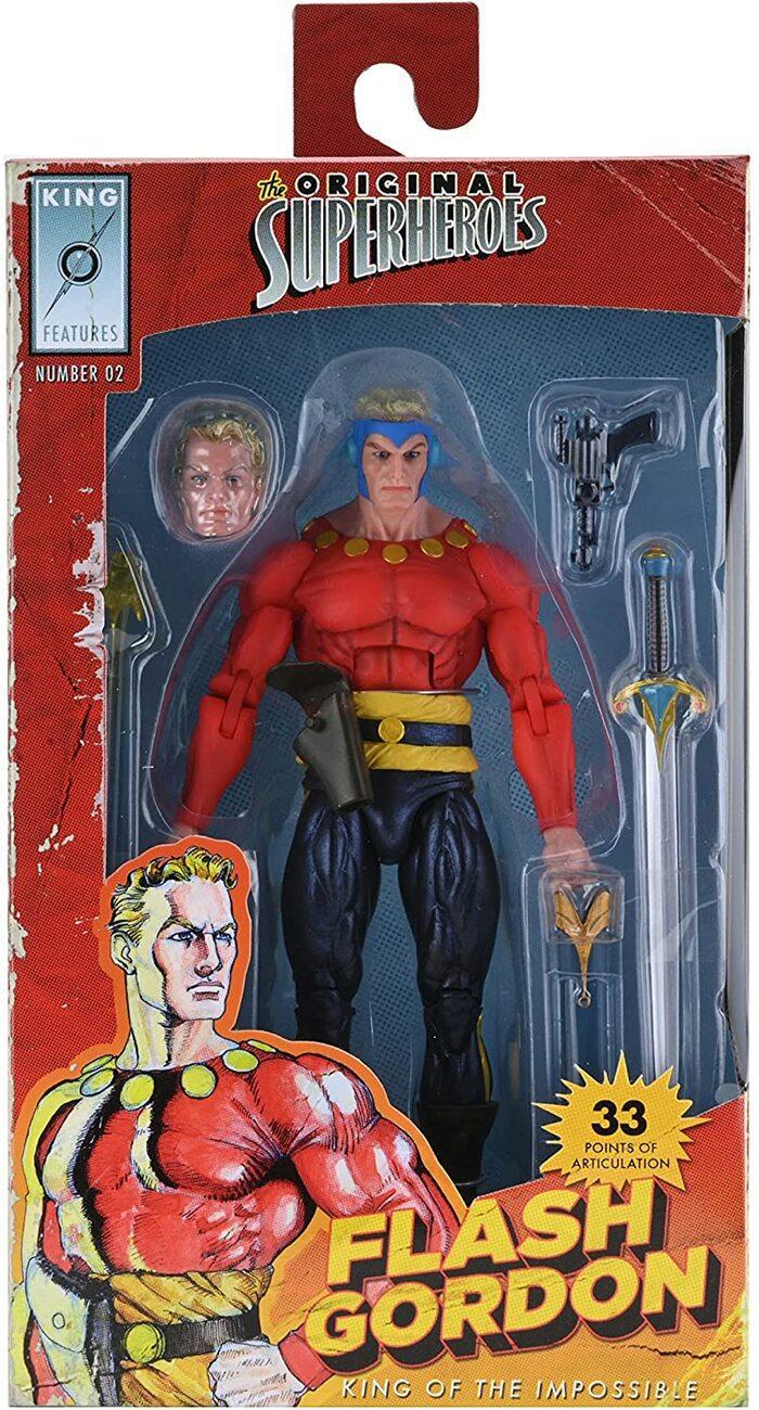 ORIGINAL SUPERHEROES - Series 1 - Flash Gordon King of the Impossible Action Figure