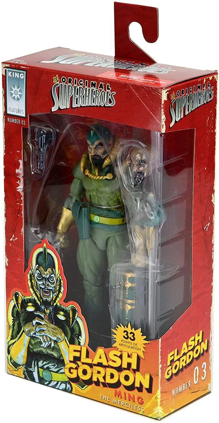 ORIGINAL SUPERHEROES - Series 1 - Ming The Merciless Action Figure