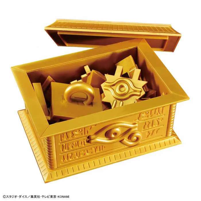 YU-GI-OH! - Ultimagear Millennium Puzzle Gold Sarcophagus Model Kit