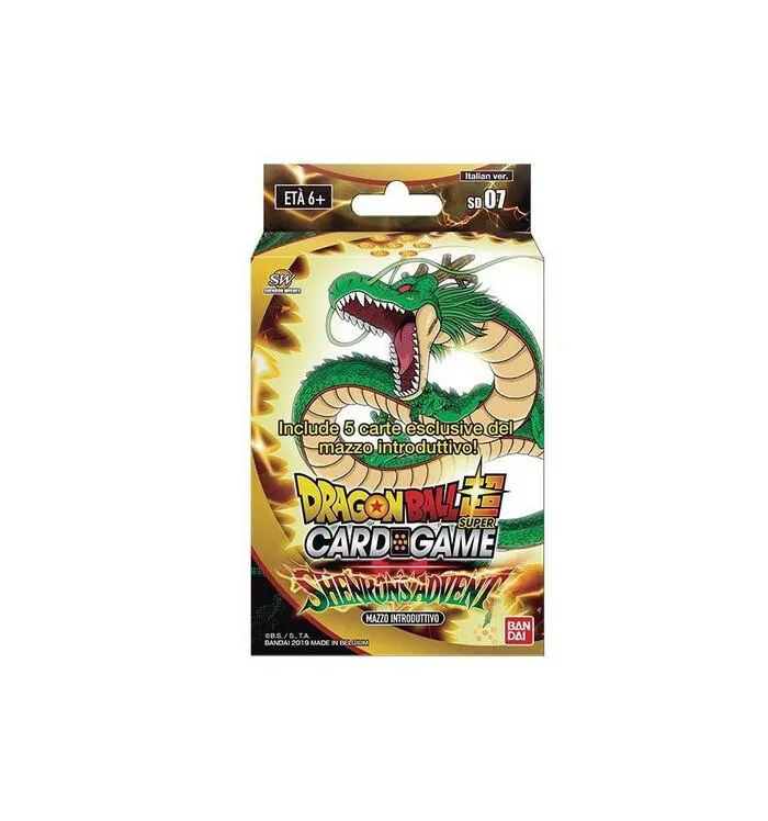DRAGON BALL - Card Game Super Starter Deck 07 Shenron's Advent in Italiano