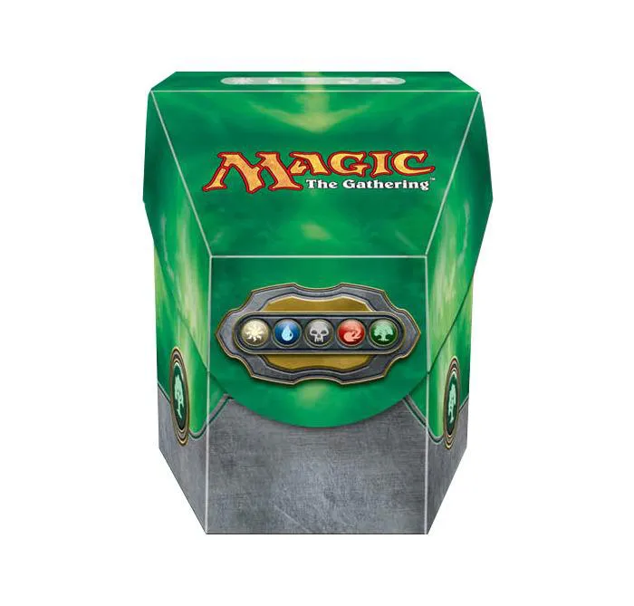 Magic the Gathering Commander Deck Box green