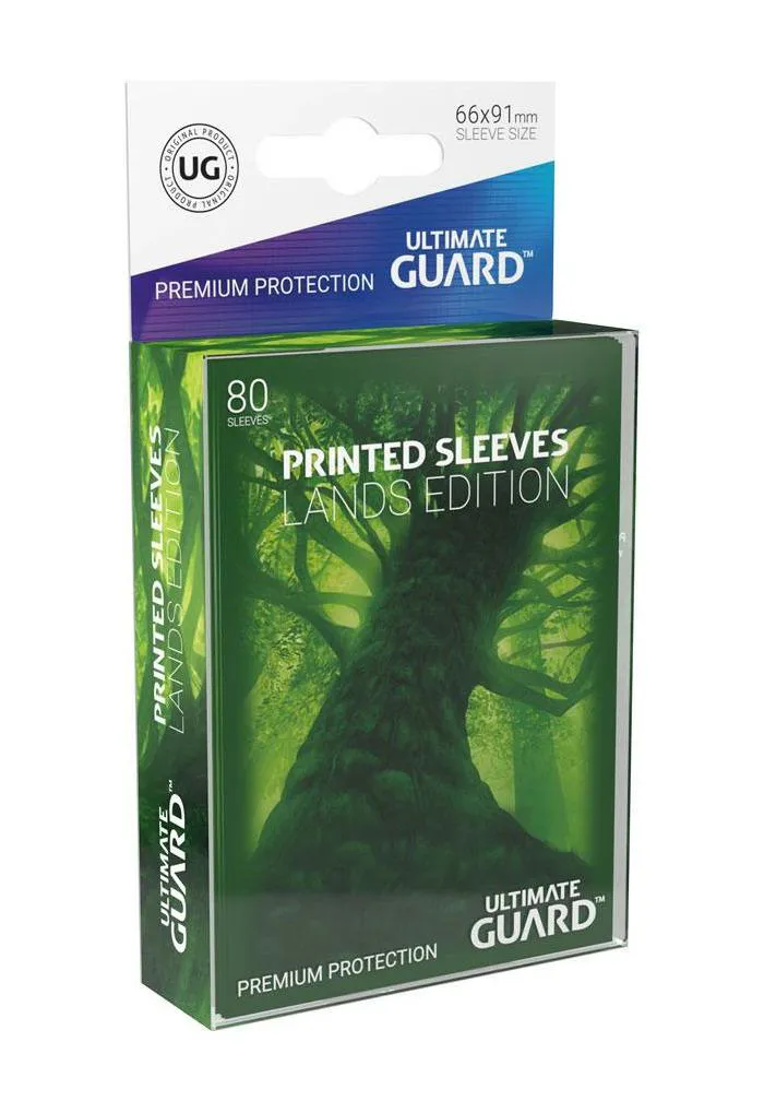 Ultimate Guard Printed Sleeves Standard Size Lands Edition Forest I (80)