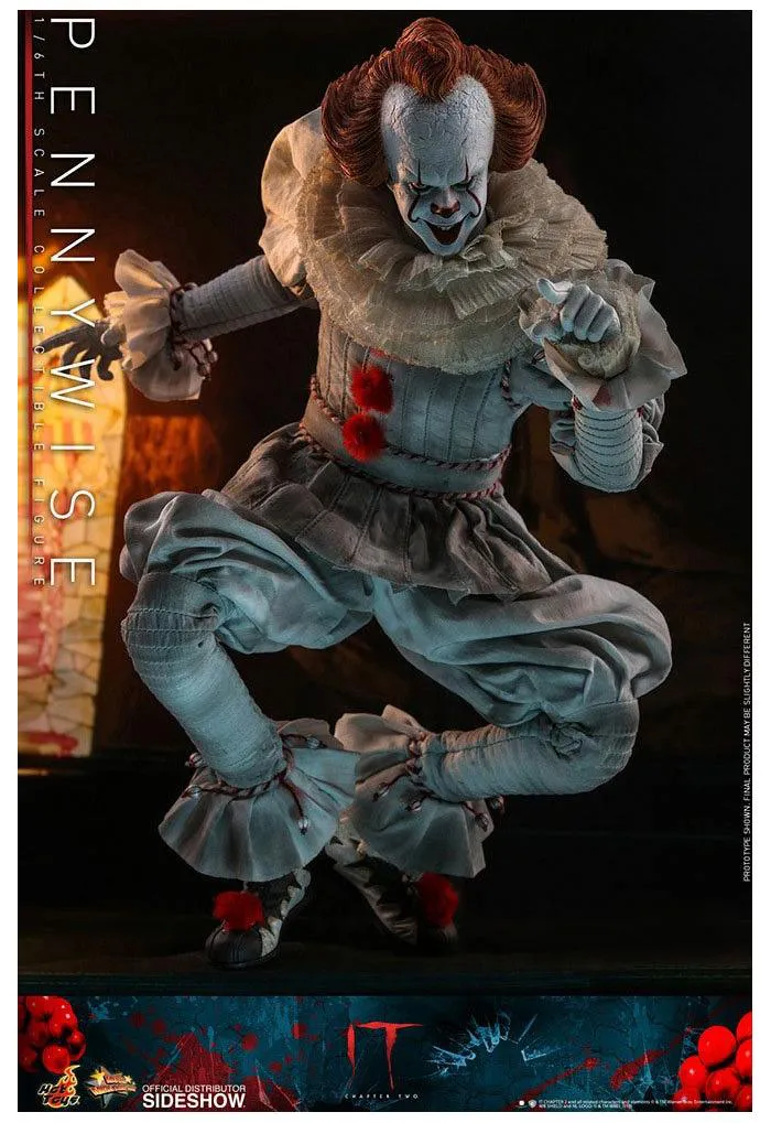 IT 2019 - Chapter Two - Pennywise 1/6 Action Figure 12" MMS555