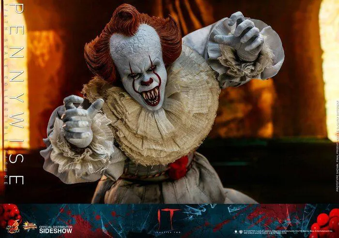 IT 2019 - Chapter Two - Pennywise 1/6 Action Figure 12" MMS555