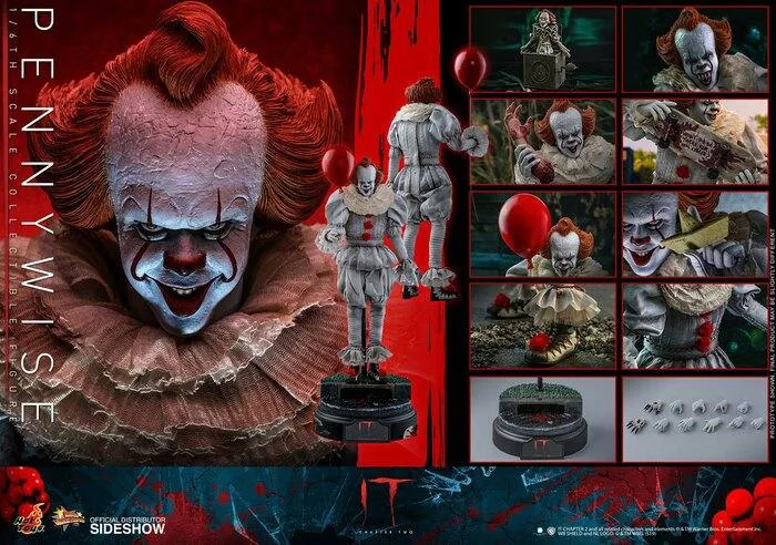 IT 2019 - Chapter Two - Pennywise 1/6 Action Figure 12" MMS555
