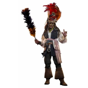 PIRATES OF THE CARIBBEAN - Dead Man's Chest - Pelegostos Chief Jack Sparrow 1/6 Action Figure 12" DX-48
