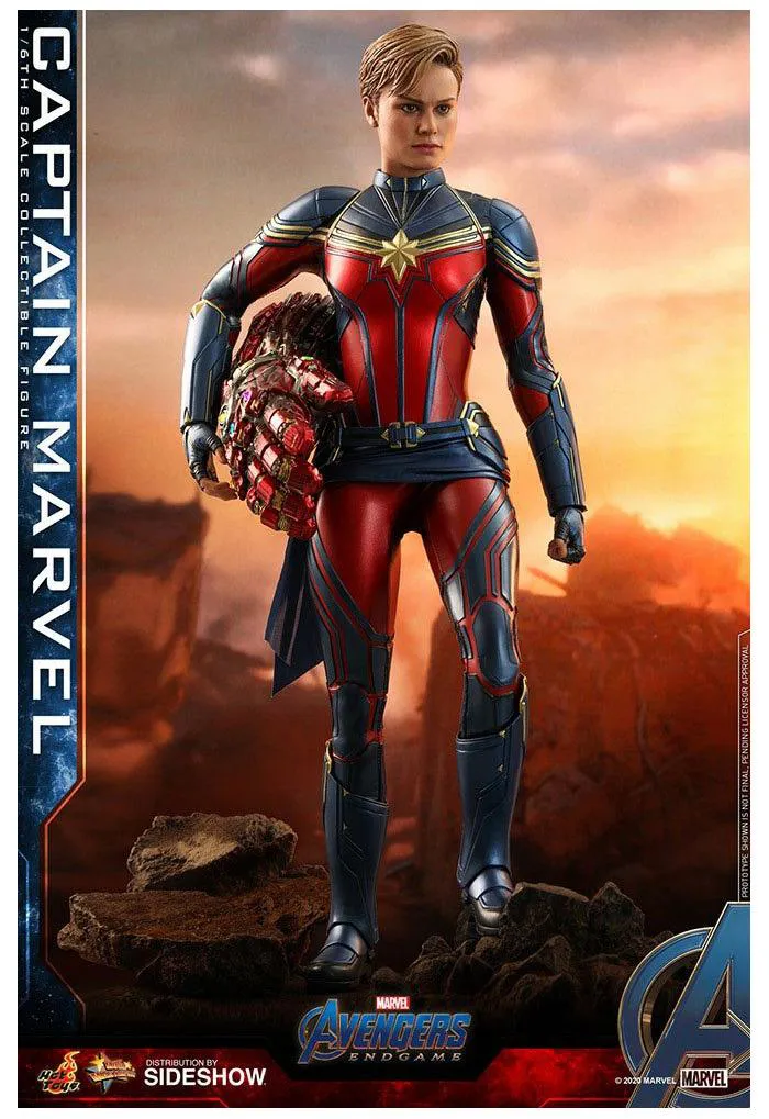 MARVEL - Avengers Endgame - Captain Marvel 1/6 Action Figure 12" MMS575