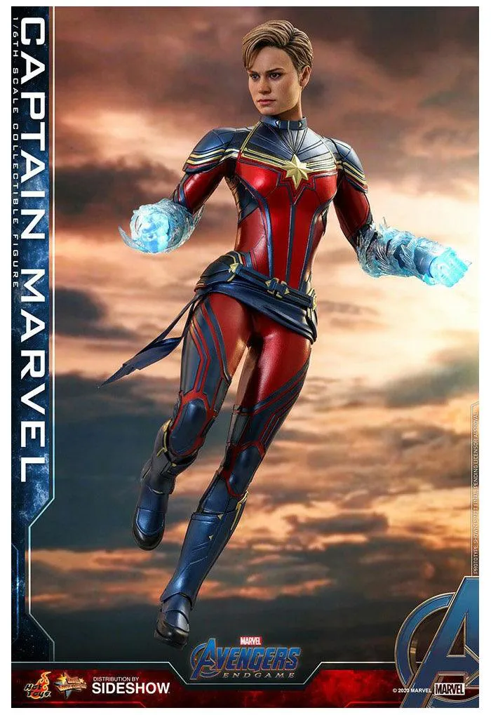 MARVEL - Avengers Endgame - Captain Marvel 1/6 Action Figure 12" MMS575