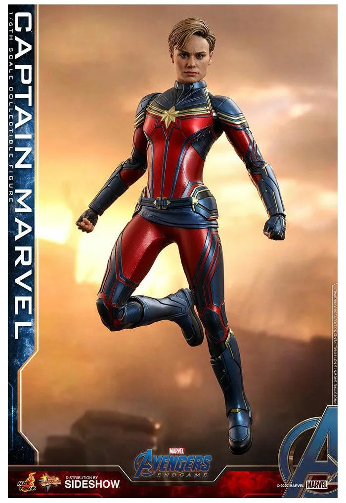 MARVEL - Avengers Endgame - Captain Marvel 1/6 Action Figure 12" MMS575