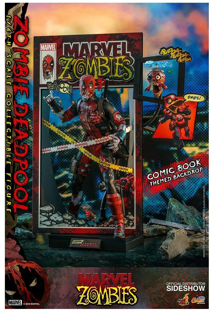 MARVEL ZOMBIES - Zombie Deadpool 1/6 Action Figure 12" CMS06