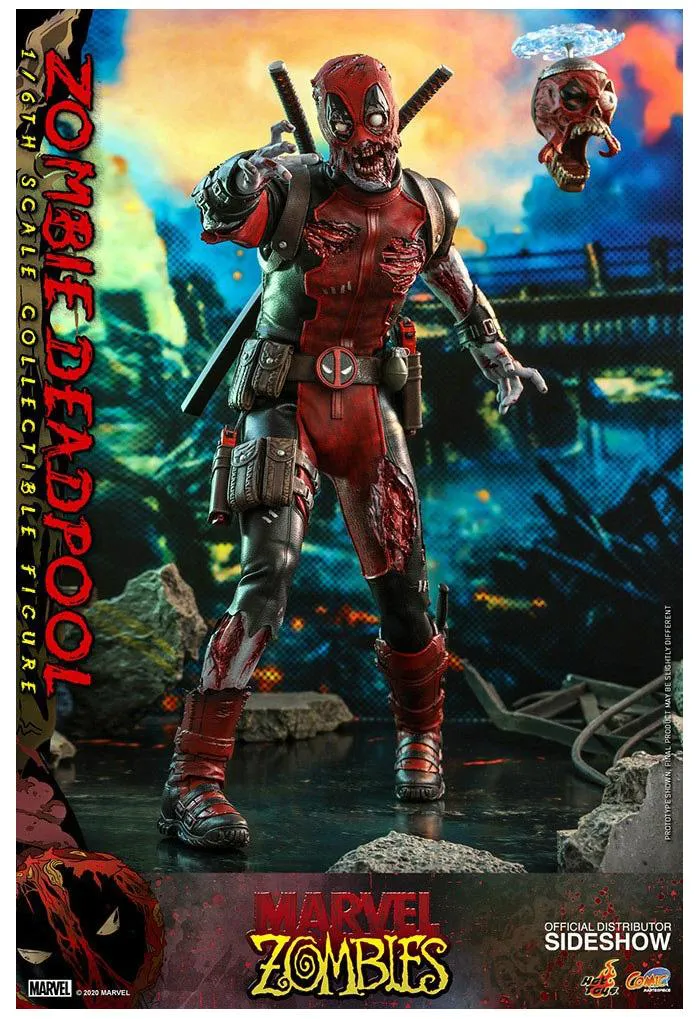 MARVEL ZOMBIES - Zombie Deadpool 1/6 Action Figure 12" CMS06