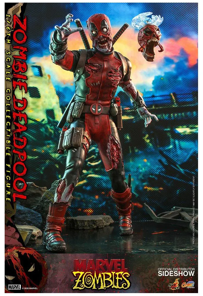 MARVEL ZOMBIES - Zombie Deadpool 1/6 Action Figure 12" CMS06