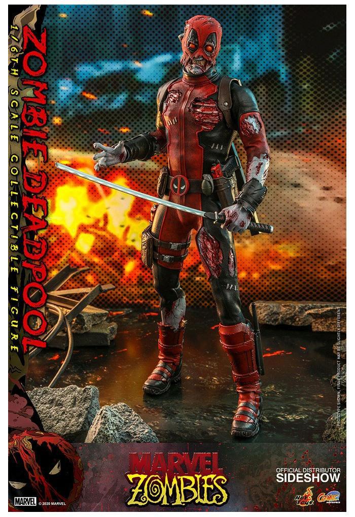 MARVEL ZOMBIES - Zombie Deadpool 1/6 Action Figure 12" CMS06