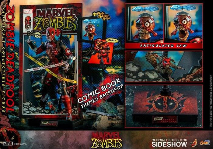 MARVEL ZOMBIES - Zombie Deadpool 1/6 Action Figure 12" CMS06