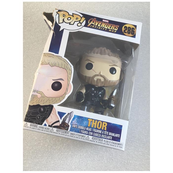 POP! Marvel #286 - Avengers Infinity War - Thor Vinyl Figure - Damaged Box