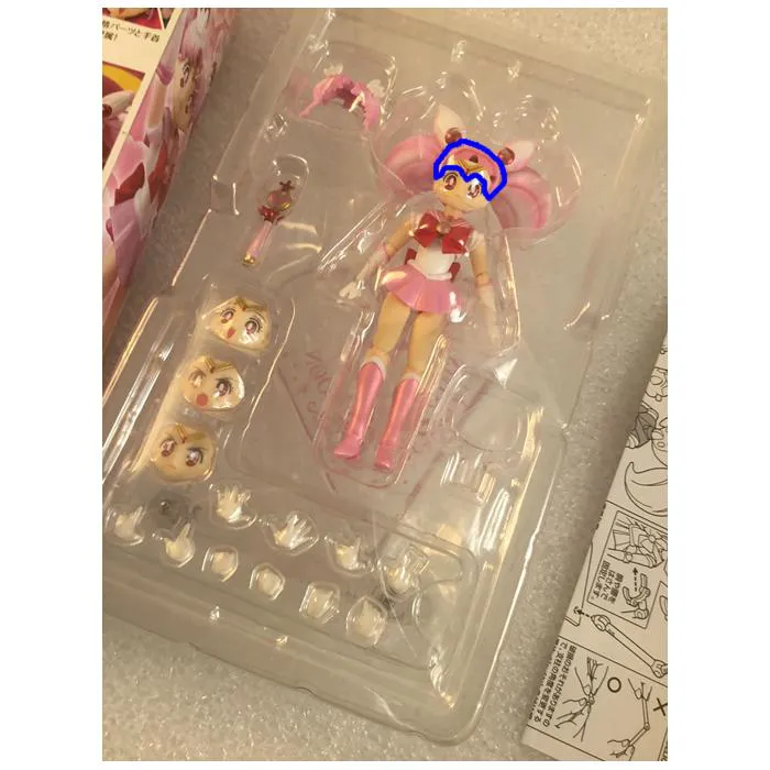 SAILOR MOON - Chibi Moon Chibiusa S.H. Figuarts Action Figure - Incomplete