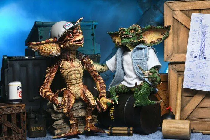 GREMLINS 2 - Demolition Gremlins Ultimate Action Figure 2-Pack