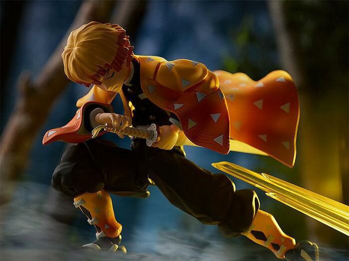 DEMON SLAYER - KIMETSU NO YAIBA - Zenitsu Agatsuma DX Edition Figma Action Figure # 522-DX