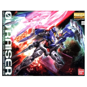 GUNDAM - 1/100 Gundam 00 Raiser Master Grade Model Kit MG