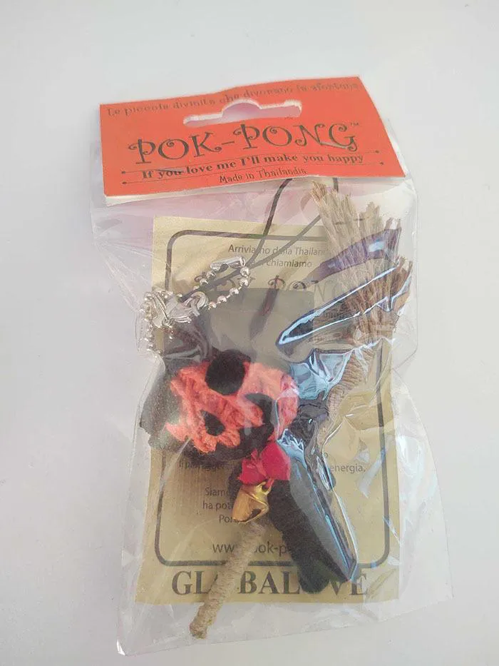 POK-PONG - Sim Sala Pong Phone Strap Mini Doll