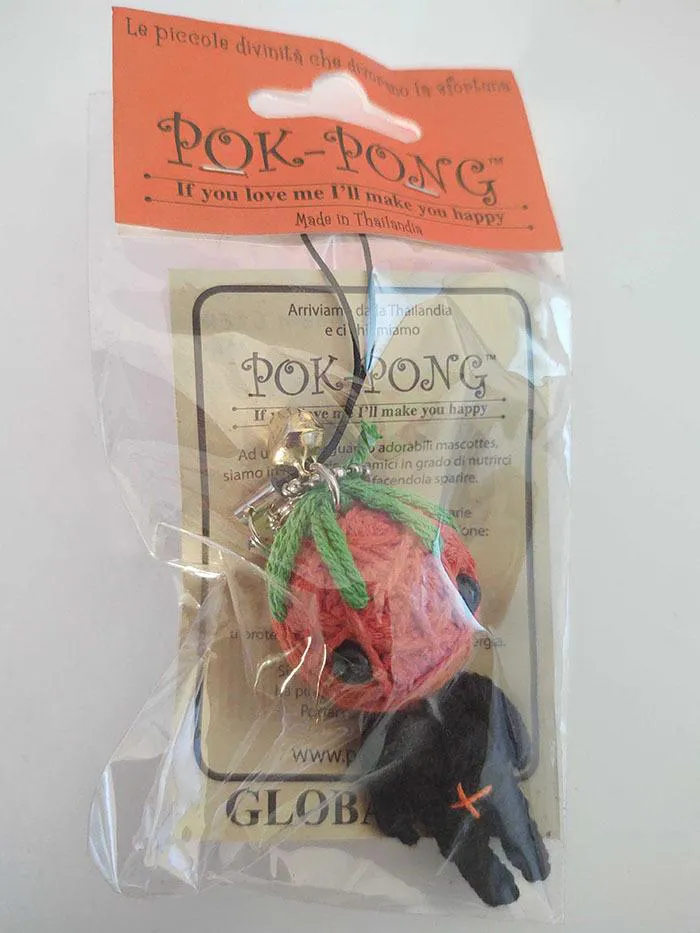 POK-PONG - Gnam Gnam Pong Phone Strap Mini Doll