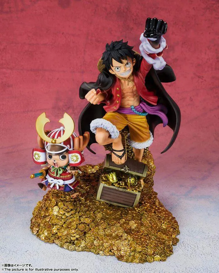 ONE PIECE - WT100 Daikaizoku Hyakkei - Monkey D. Luffy Figuarts ZERO Pvc Figure