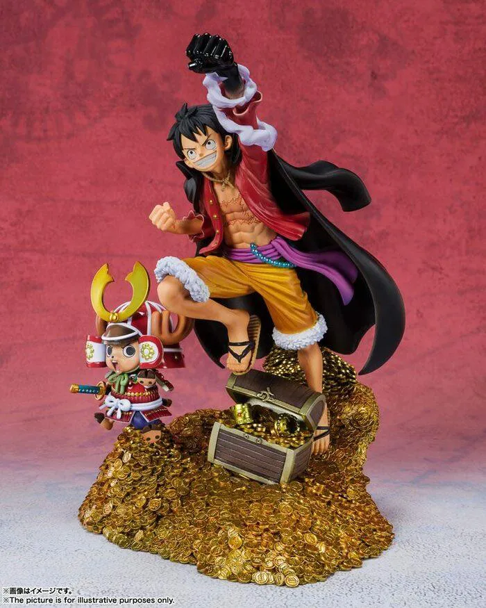 ONE PIECE - WT100 Daikaizoku Hyakkei - Monkey D. Luffy Figuarts ZERO Pvc Figure