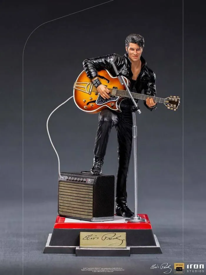 ELVIS PRESLEY - Comeback Special 1/10 Deluxe Art Scale Statue