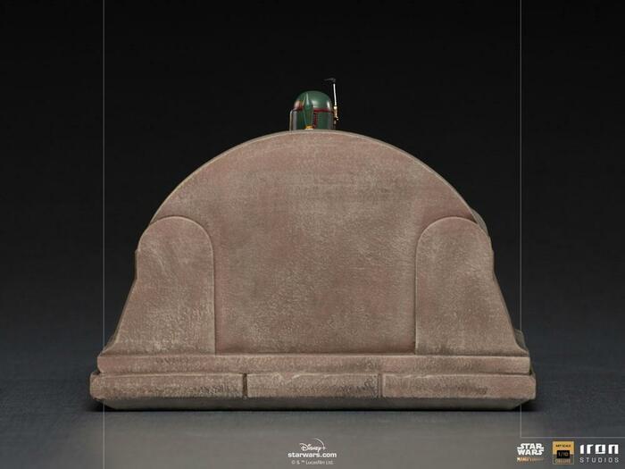STAR WARS - The Mandalorian - Boba Fett on Throne 1/10 Deluxe BDS Art Scale Statue