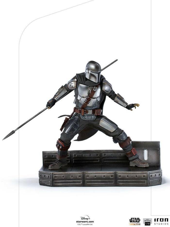 STAR WARS - The Mandalorian - Mandalorian 1/10 Deluxe BDS Art Scale Statue