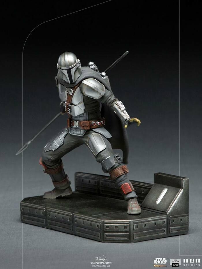 STAR WARS - The Mandalorian - Mandalorian 1/10 Deluxe BDS Art Scale Statue