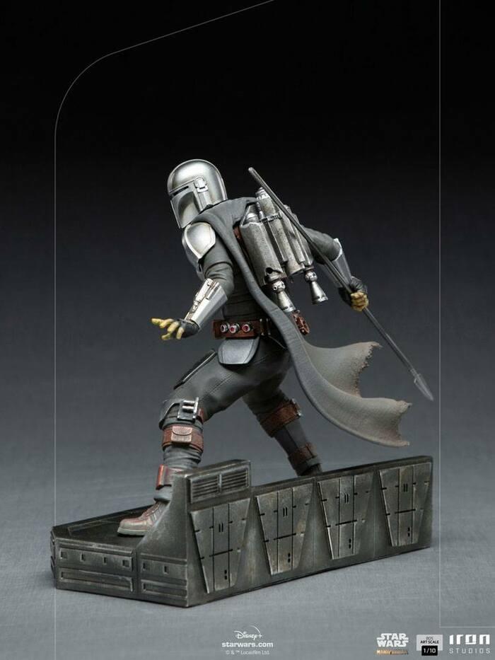 STAR WARS - The Mandalorian - Mandalorian 1/10 Deluxe BDS Art Scale Statue