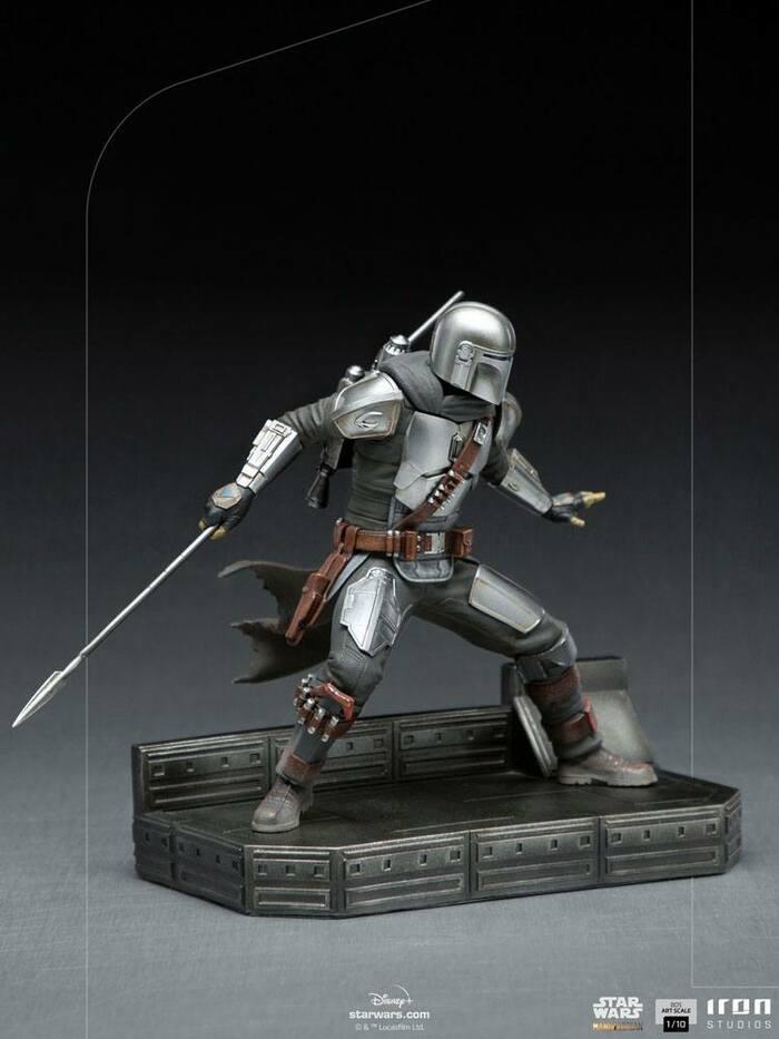 STAR WARS - The Mandalorian - Mandalorian 1/10 Deluxe BDS Art Scale Statue