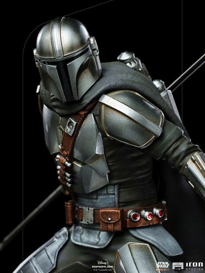 STAR WARS - The Mandalorian - Mandalorian 1/10 Deluxe BDS Art Scale Statue