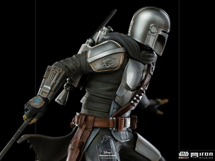 STAR WARS - The Mandalorian - Mandalorian 1/10 Deluxe BDS Art Scale Statue
