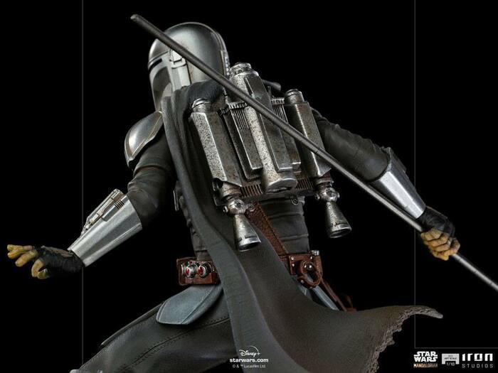 STAR WARS - The Mandalorian - Mandalorian 1/10 Deluxe BDS Art Scale Statue