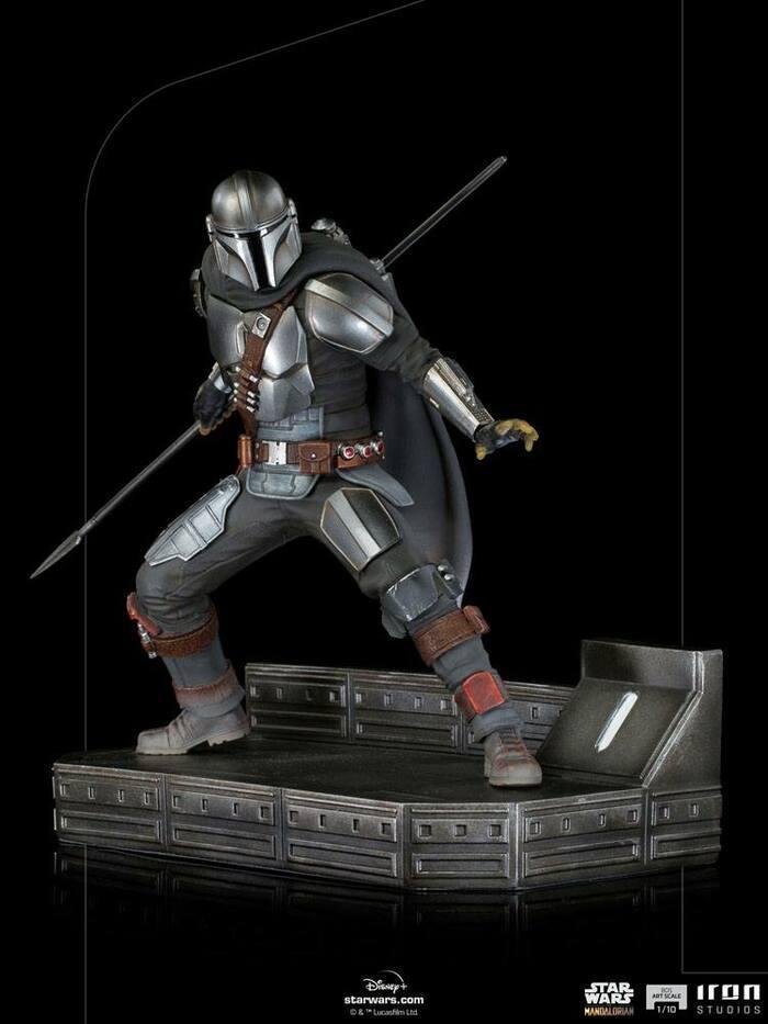 STAR WARS - The Mandalorian - Mandalorian 1/10 Deluxe BDS Art Scale Statue