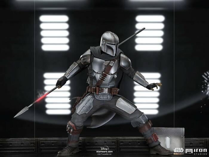 STAR WARS - The Mandalorian - Mandalorian 1/10 Deluxe BDS Art Scale Statue