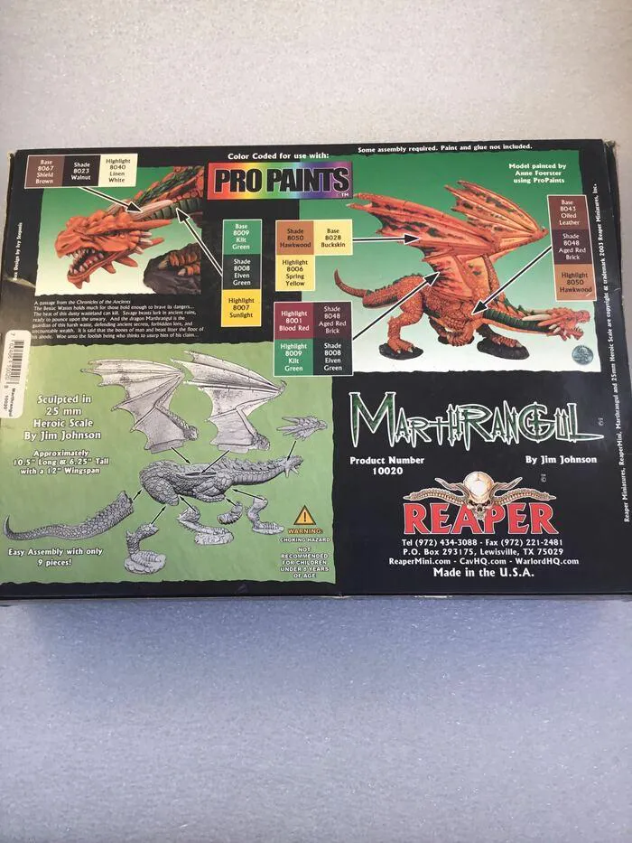 DRAGON - Marthangul Metal Miniature Figure