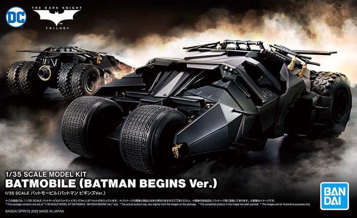 BATMAN - The Dark knight Trilogy - Batmobile Batman Begins Ver. 1/35 Model Kit