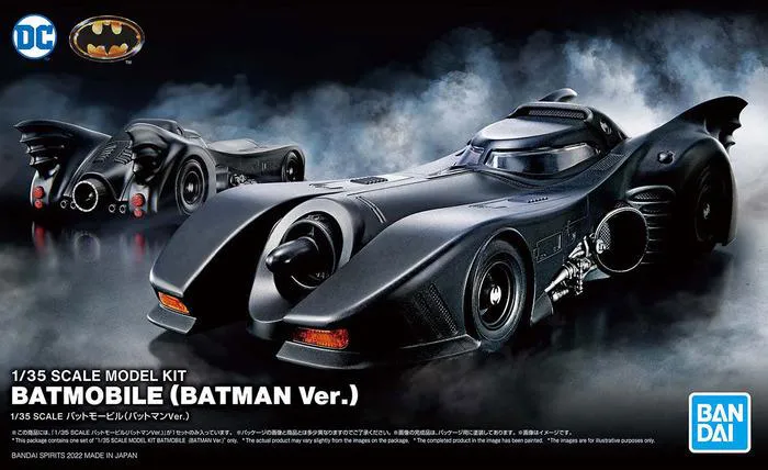 BATMAN - 1989 - Batmobile 1/35 Model Kit