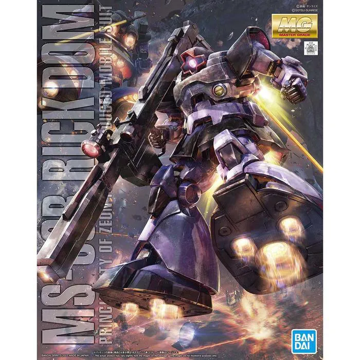 GUNDAM - 1/100 MS-09R Rick Dom New Master Grade Model Kit MG