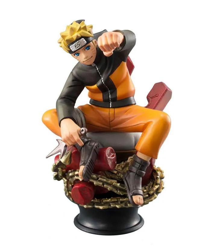 NARUTO SHIPPUDEN - Chess Piece Collection R Vol.1 - Uzumaki Naruto Black Pvc Figure