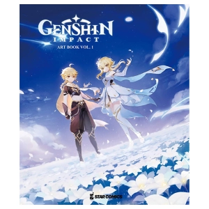GENSHIN IMPACT - Art Book Vol. 1 - con Shikishi e Card - Italian