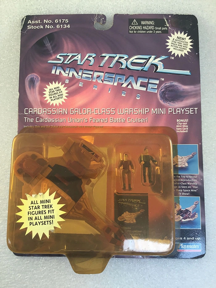 STAR TREK - Innerspace Series - Cardassian Galor-Class Mini Play Set