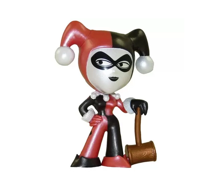 DC COMICS - Super Heroes Mystery Mini Serie 2 - Harley Quinn Metallic Ver. Vinyl Figure