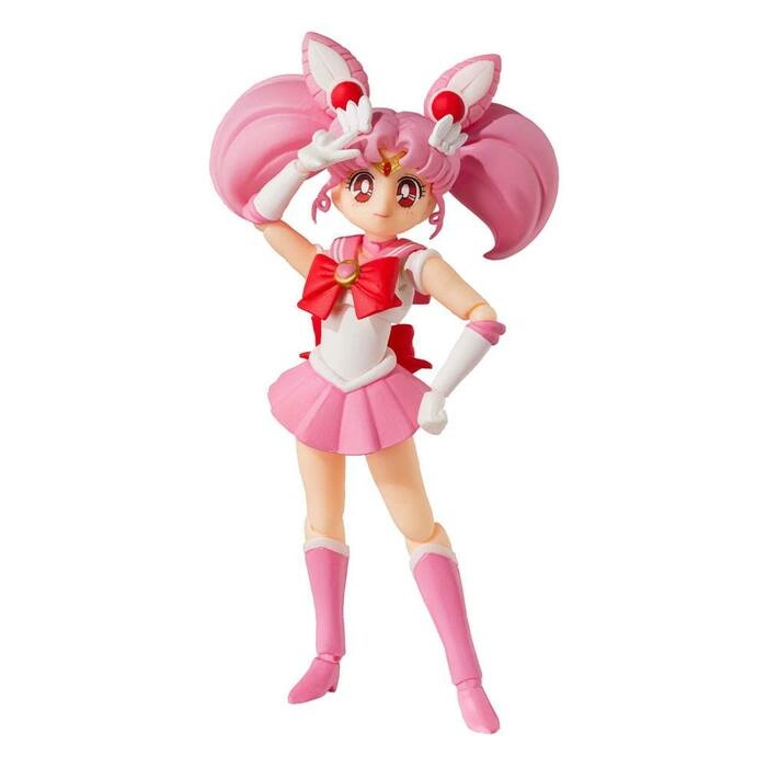 SAILOR MOON - Sailor Chibi Moon Chibiusa Animation Color Edition S.H. Figuarts Action Figure - Damaged Box