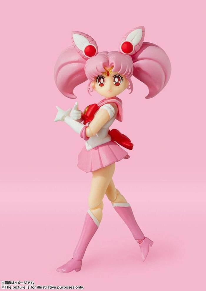 SAILOR MOON - Sailor Chibi Moon Chibiusa Animation Color Edition S.H. Figuarts Action Figure - Damaged Box