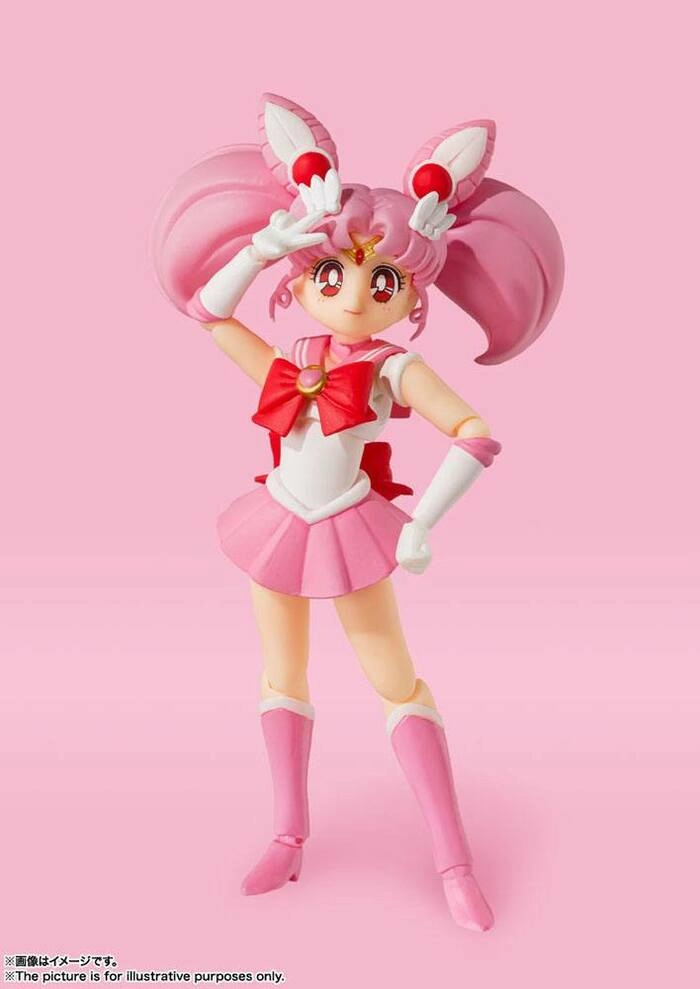 SAILOR MOON - Sailor Chibi Moon Chibiusa Animation Color Edition S.H. Figuarts Action Figure - Damaged Box